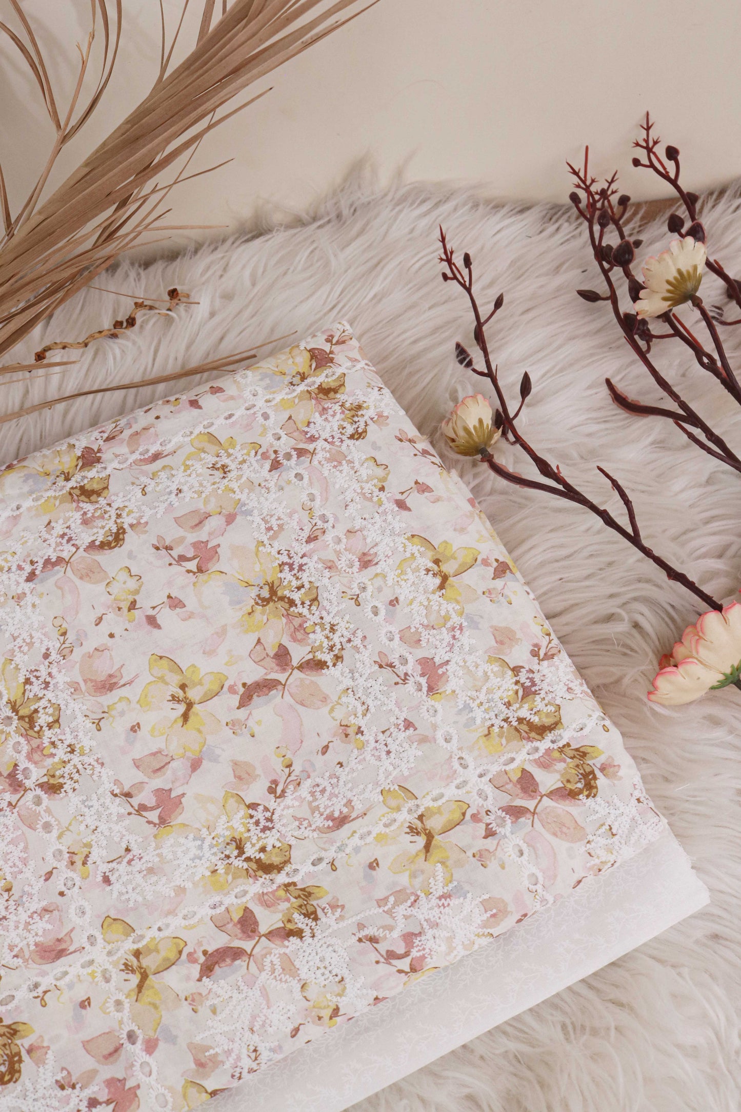 Shirt Printed Embroidered Lawn H25LPB74