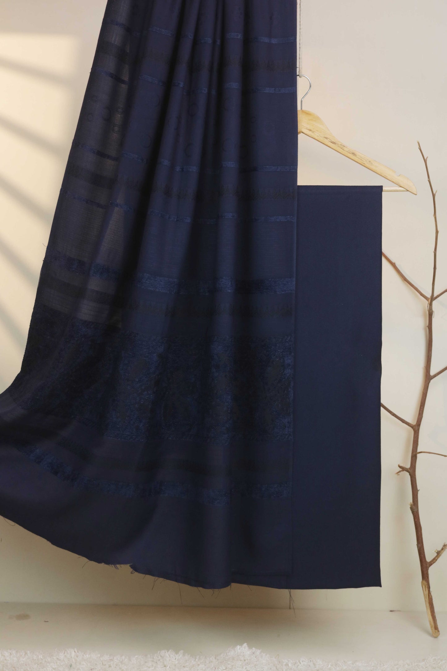 3Piece - Karandi with Wool Shawl VC67