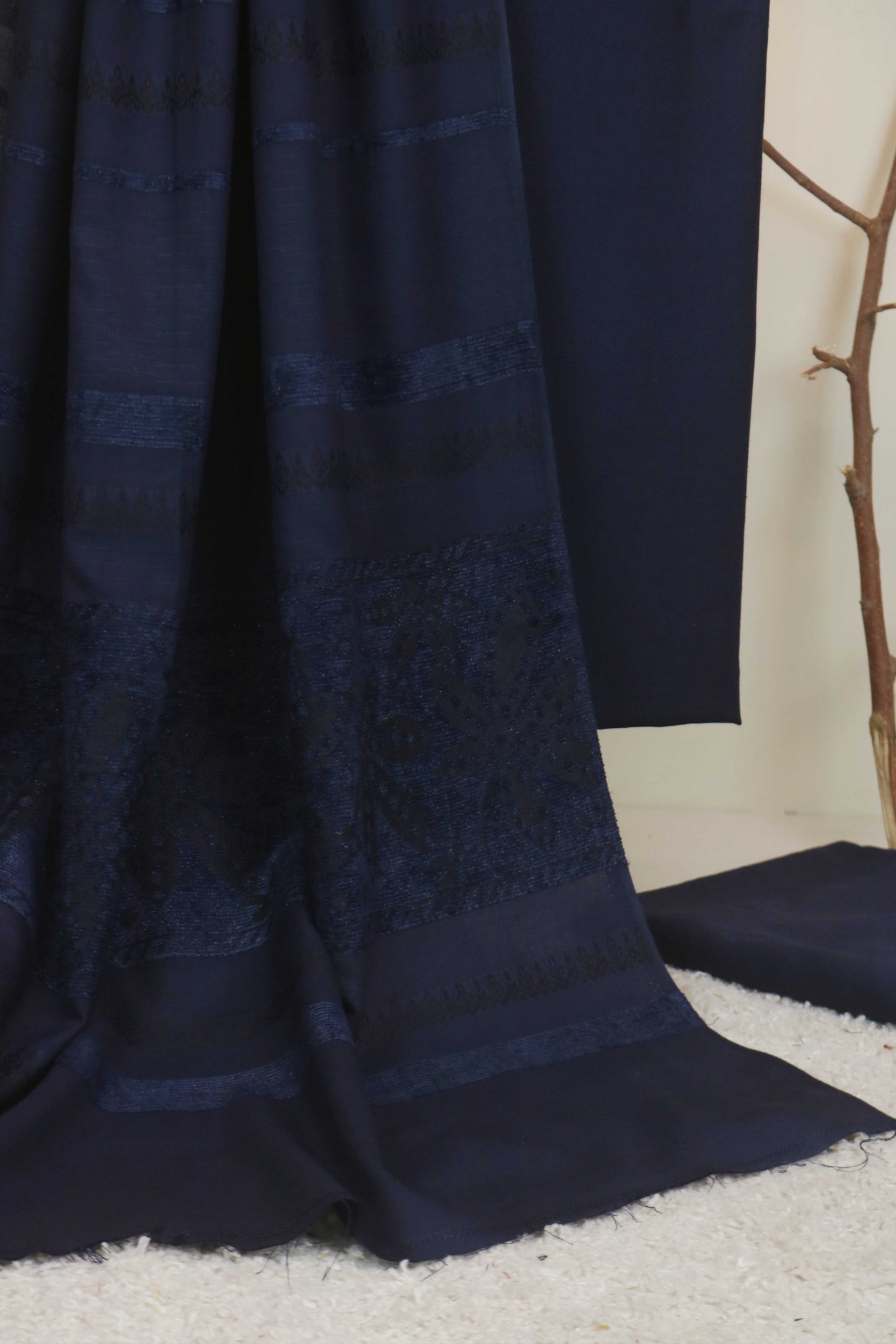 3Piece - Karandi with Wool Shawl VC67