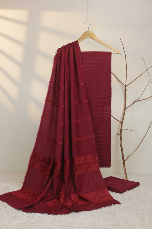 3Piece - Dhanak with Wool Shawl  VC61