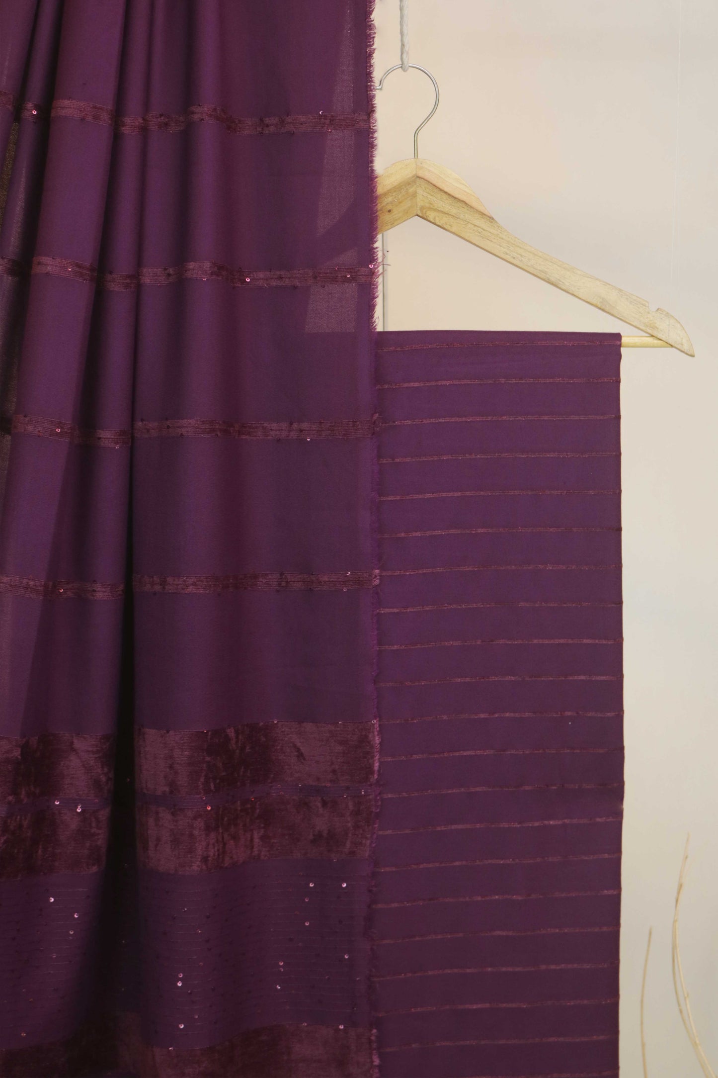 3Piece - Dhanak with Wool Shawl  VC66