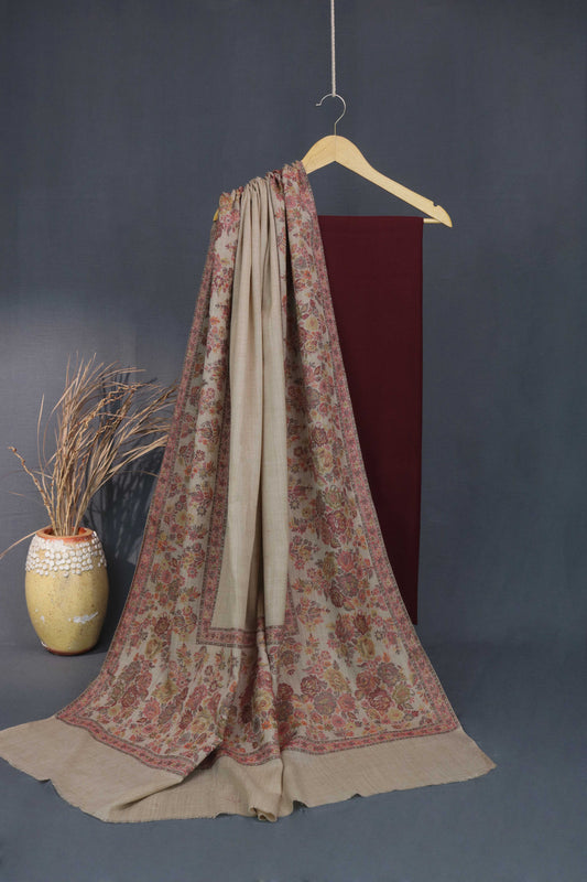3Piece - Karandi with Pashmina Shawl KPP426