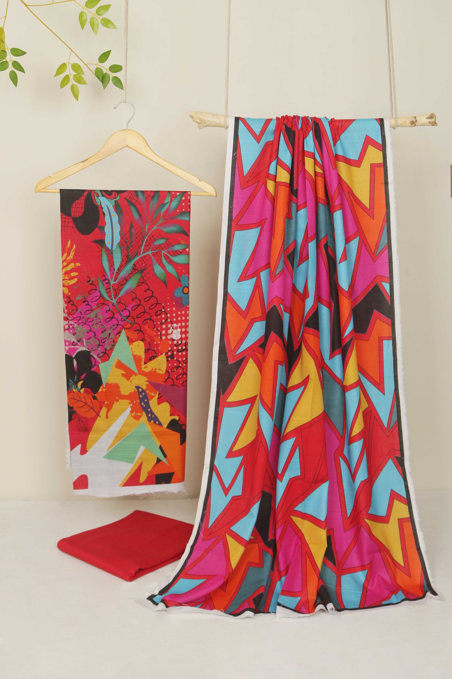 3Piece – Printed Khaddar Suit CK458