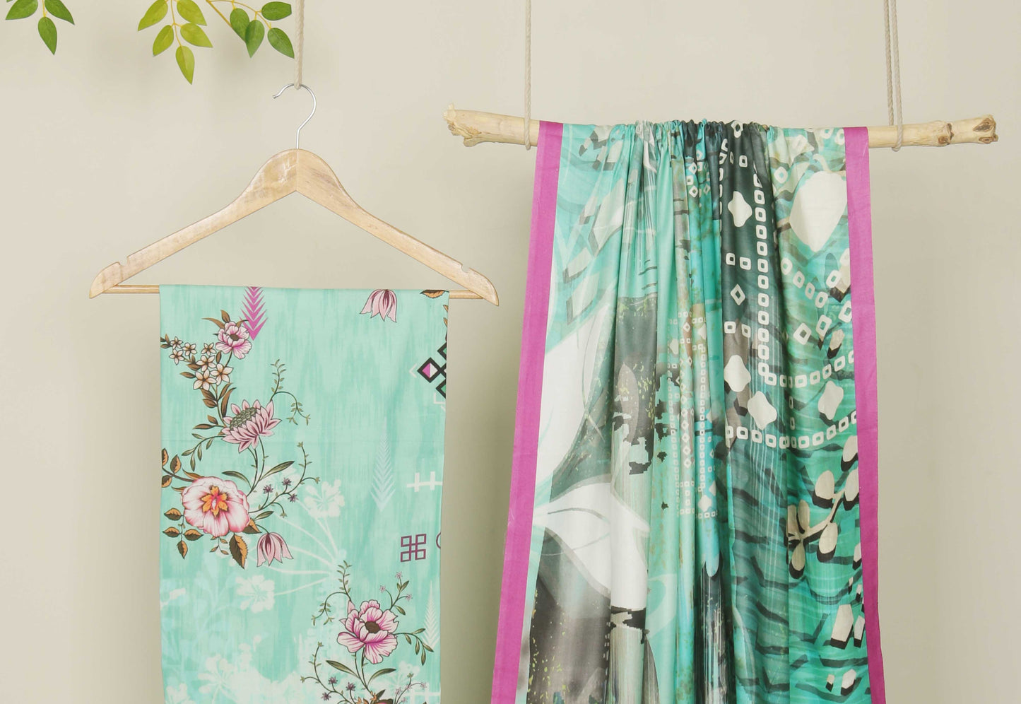 3Piece - Linen Printed Suit Classic ICLST03