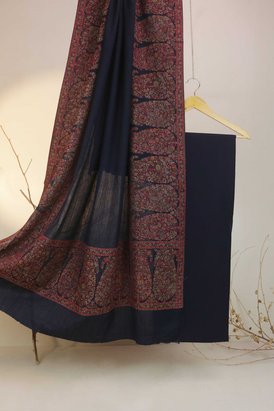 3Piece - Karandi with Pashmina Shawl KPP203