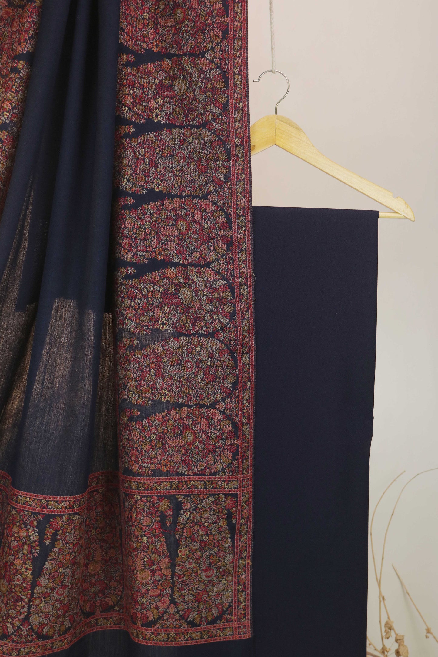 3Piece - Karandi with Pashmina Shawl KPP203