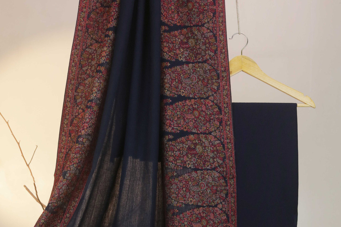 3Piece - Karandi with Pashmina Shawl KPP203