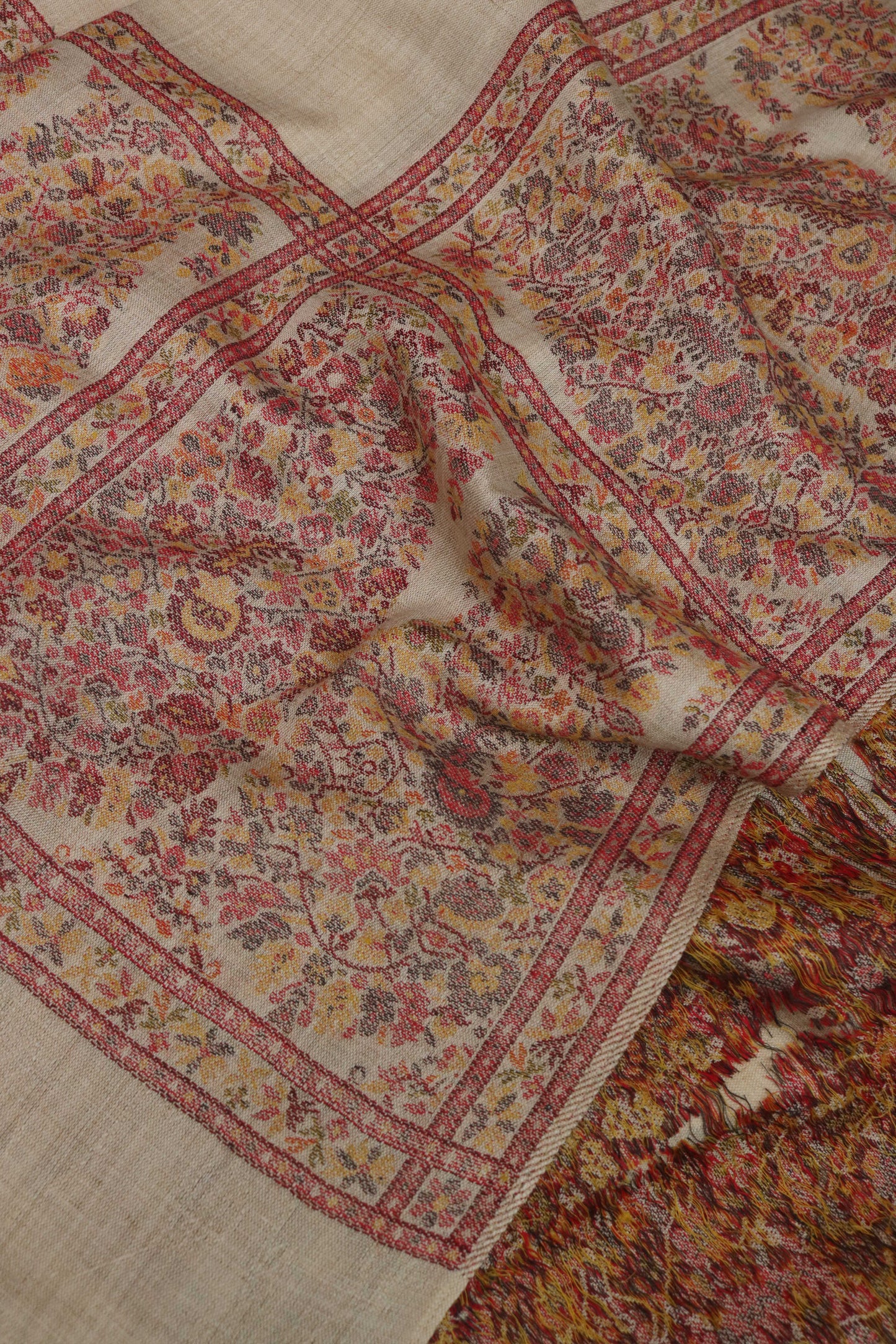 3Piece -Karandi with Pashmina Shawl KPP355