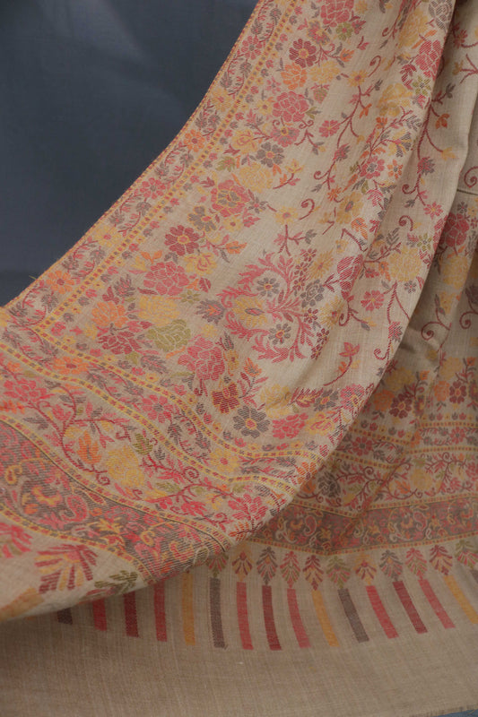 Kani Border Pashmina Shawl  HKSH43