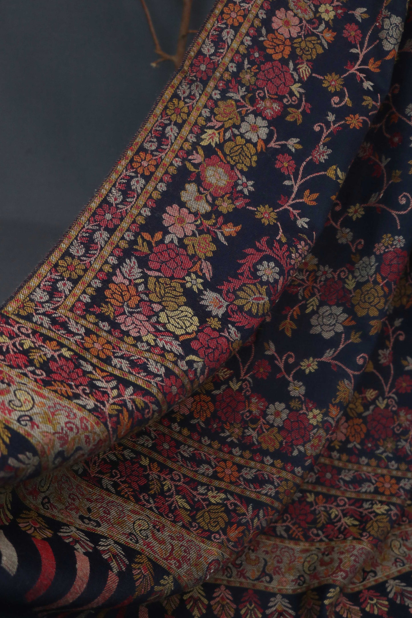 3Piece -Karandi with Pashmina Shawl KPP359