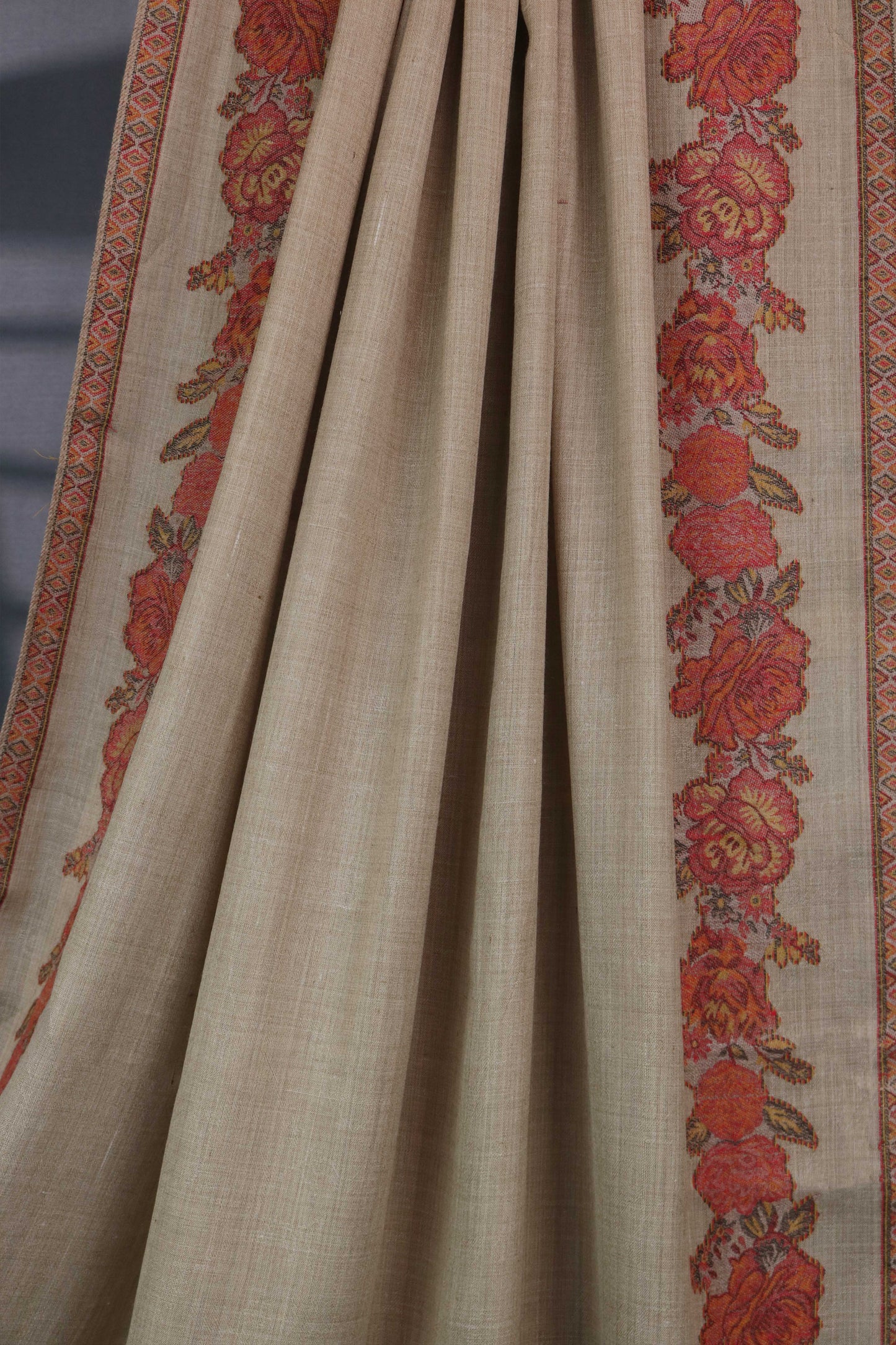 3Piece -Karandi with Pashmina Shawl KPP321