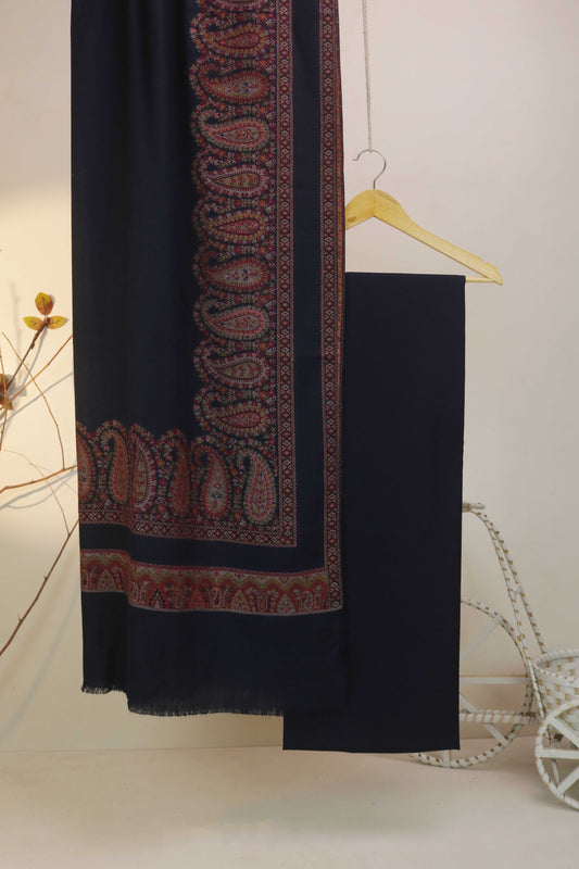 3Piece - Karandi with Pashmina Shawl KPP207