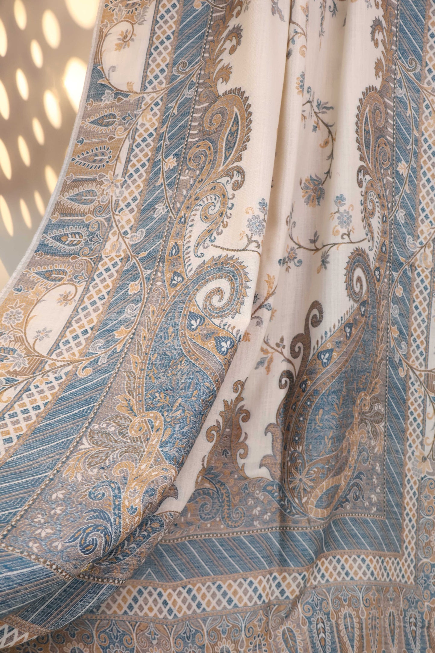 3Piece -Karandi with Pashmina Shawl KPP401