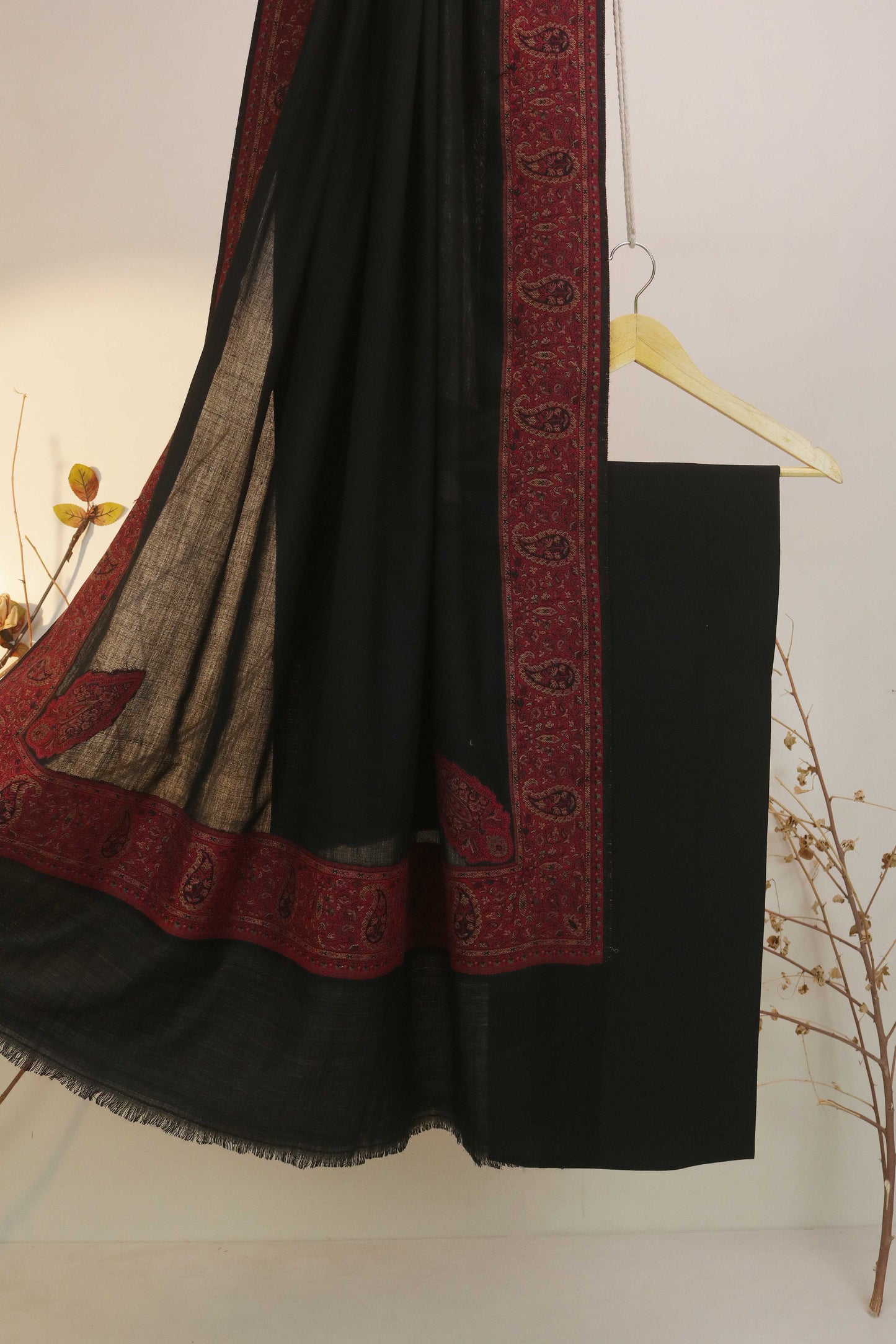 3Piece - Karandi with Pashmina Shawl KPP208