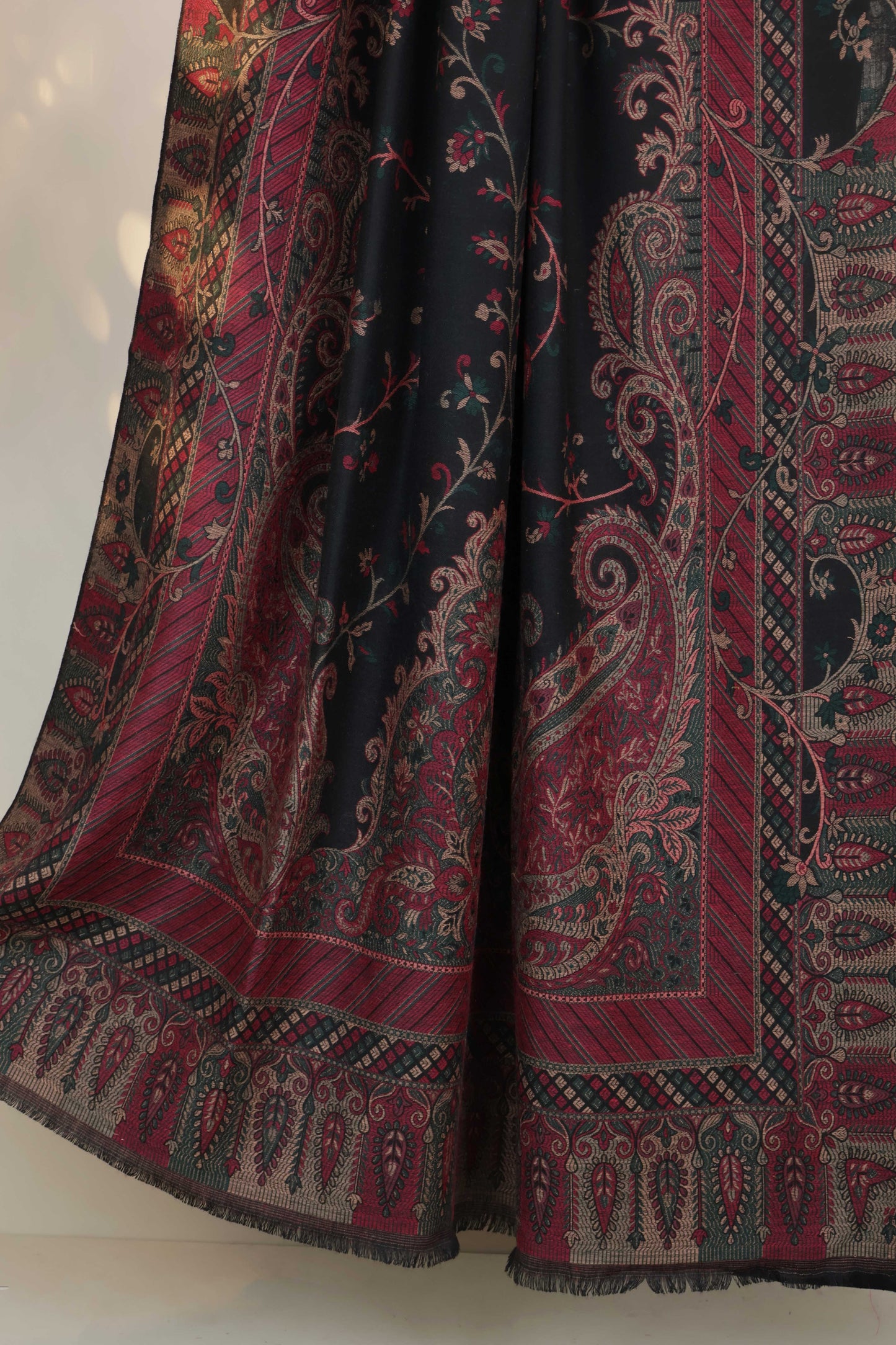 3Piece - Karandi with Pashmina Shawl KPP411