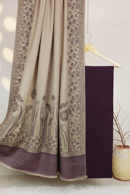 3Piece - Marina with Pashmina Shawl KPP421