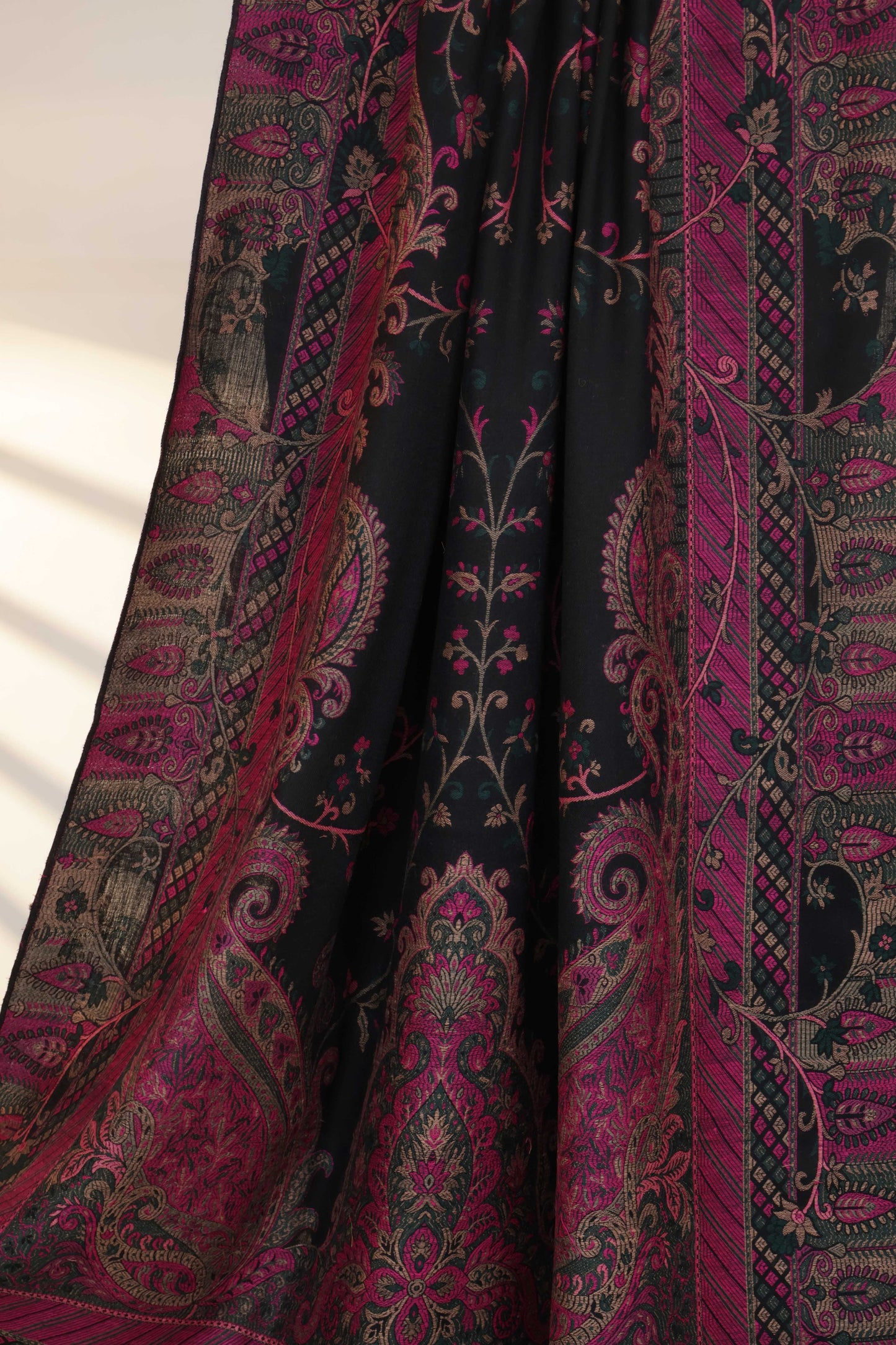 3Piece -Karandi with Pashmina Shawl KPP430