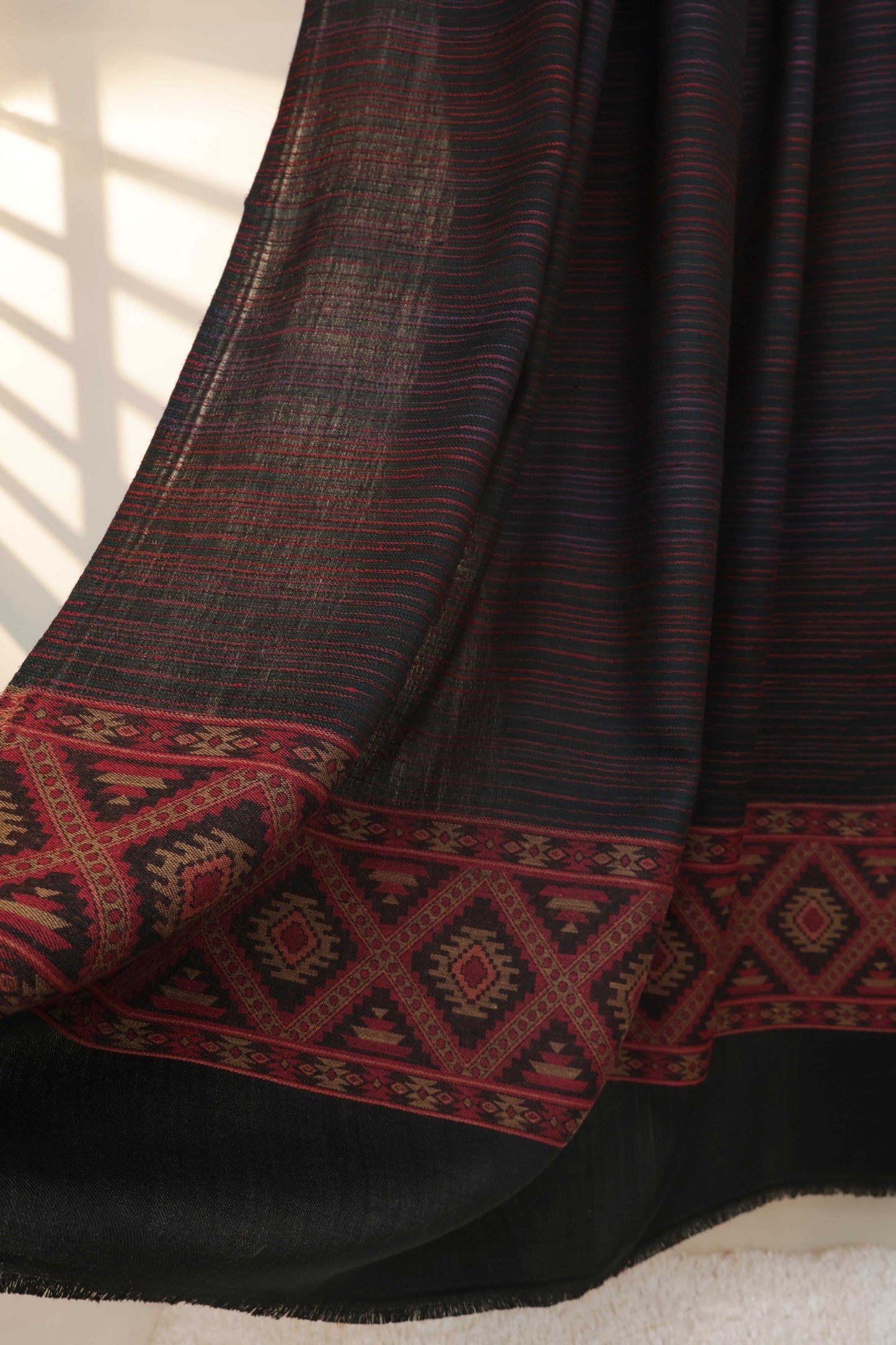 3Piece -Karandi with Pashmina Shawl KPP431