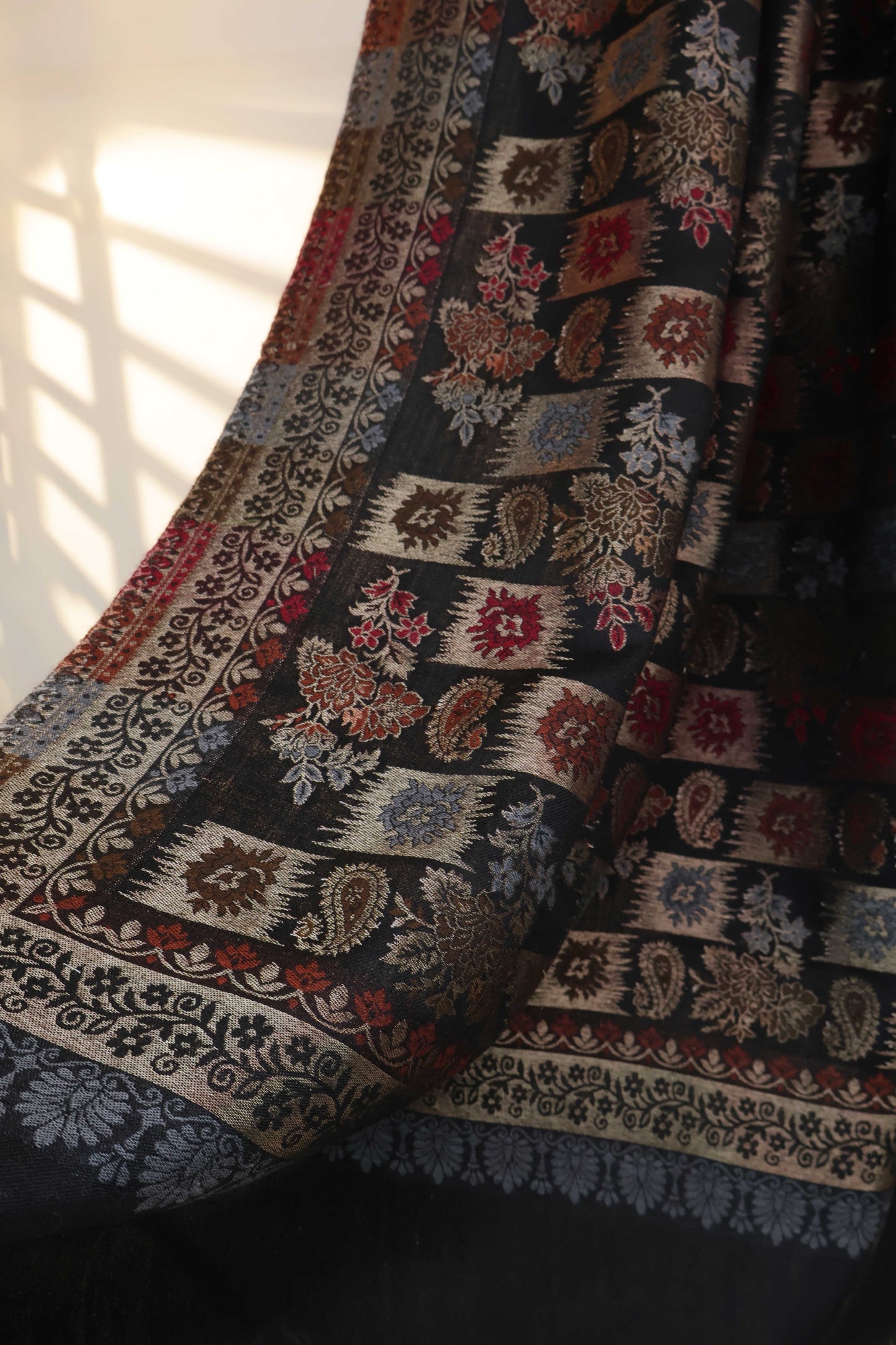 3Piece -Karandi with Pashmina Shawl KPP434