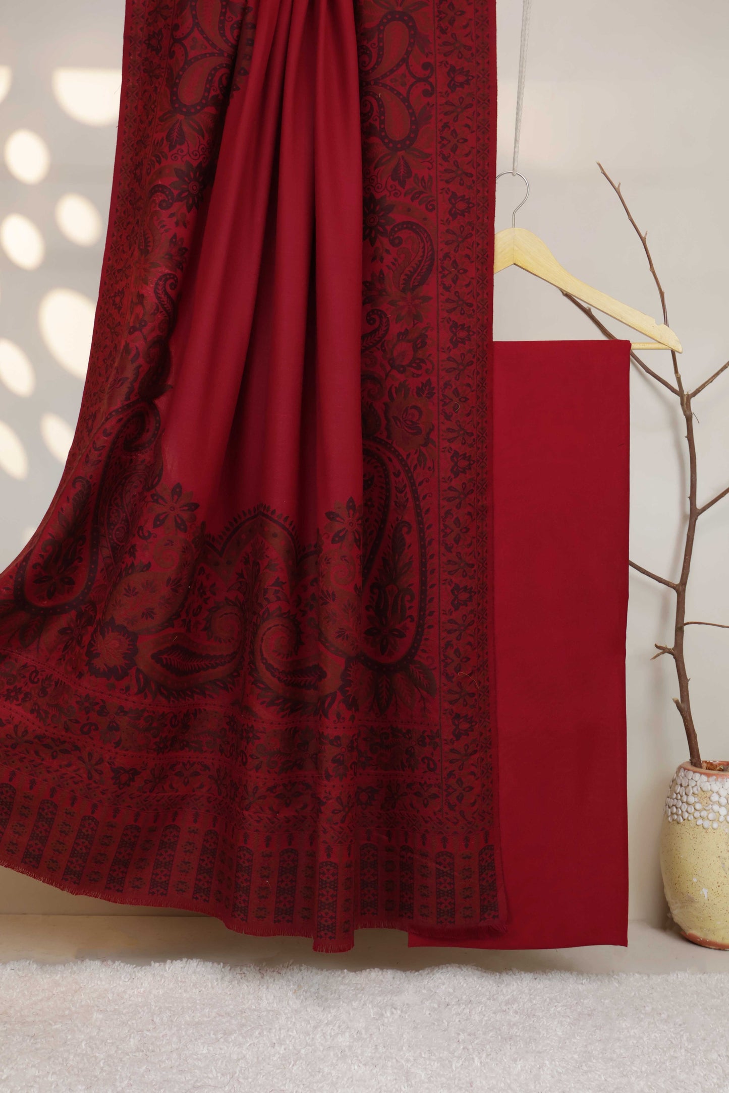 3Piece -Marina with Pashmina Shawl KPP443