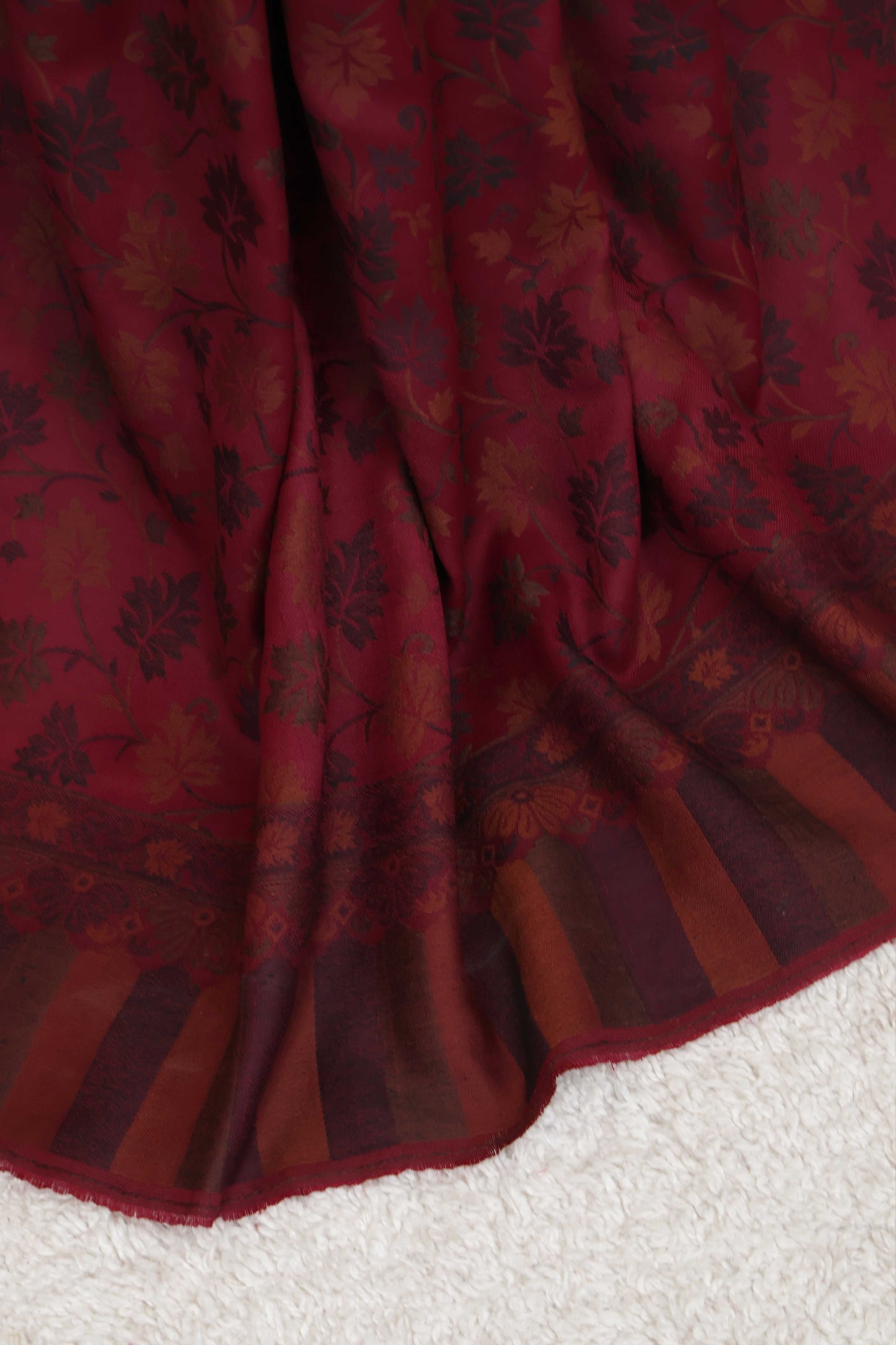 3Piece -Karandi with Pashmina Shawl KPP445