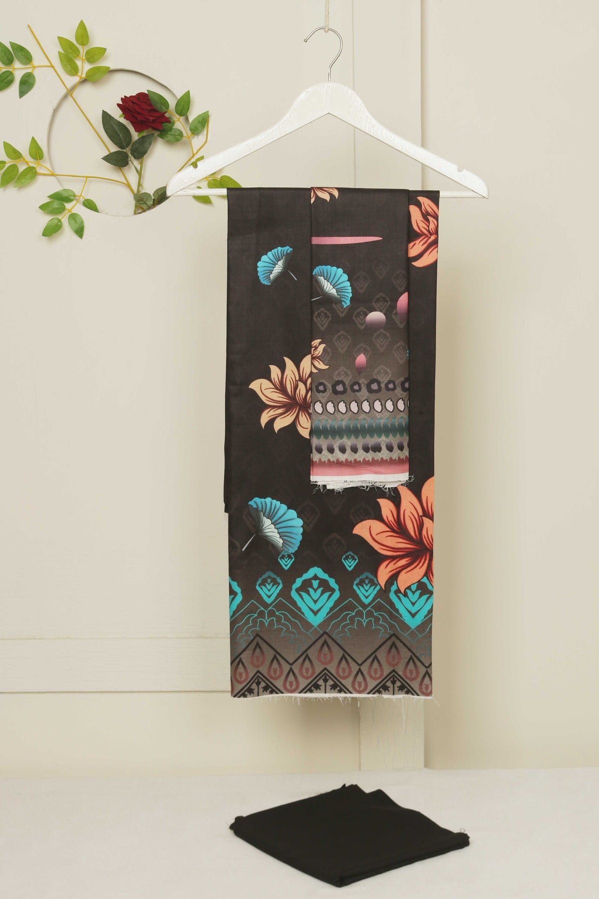 3Piece - Moonsoon  Linen Printed Suit MSST01
