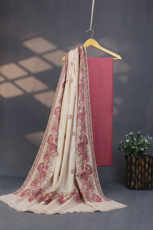 3Piece - Moonlight Marina with Pashmina Shawl KPP238