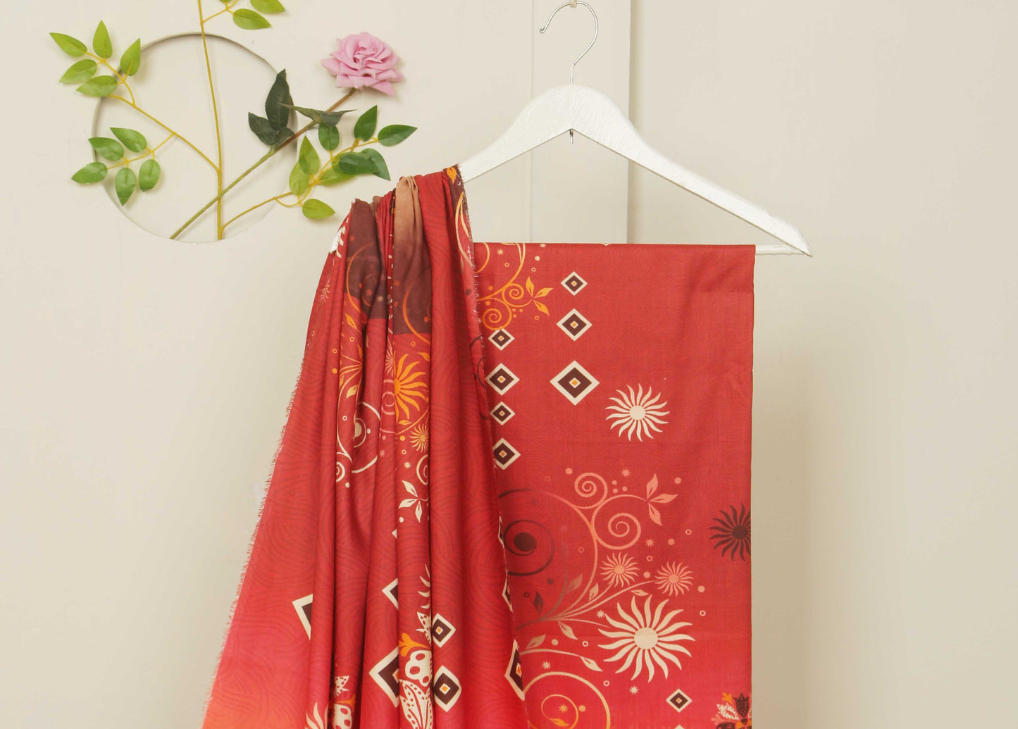 3Piece - Moonsoon  Linen Printed Suit MSST14