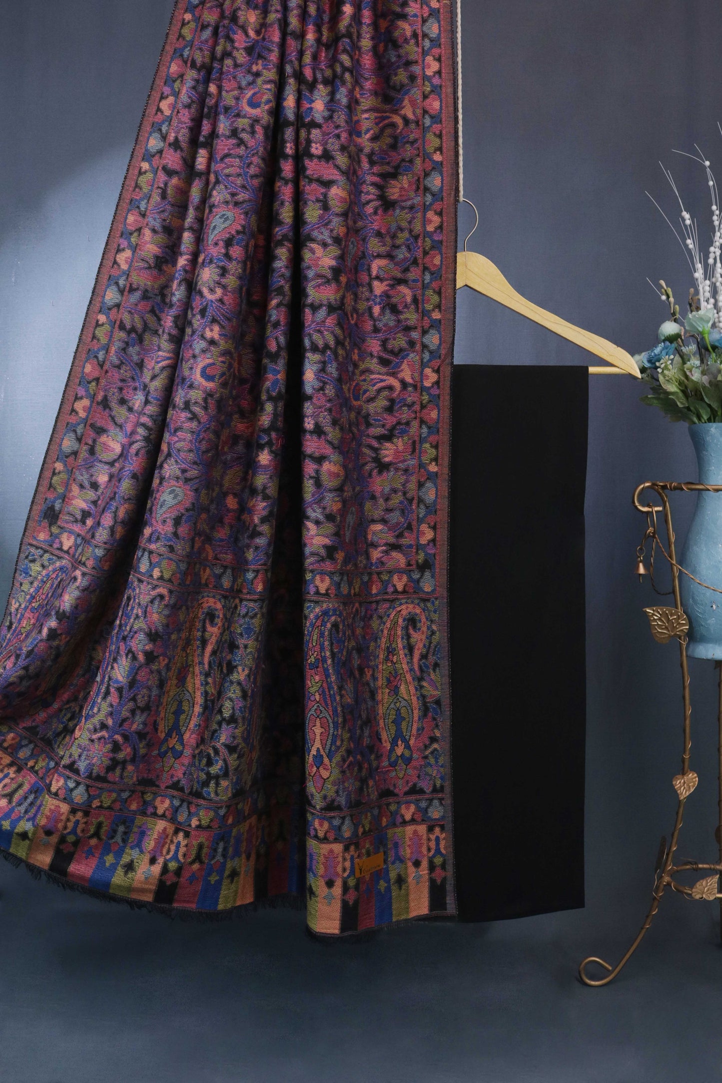 3Piece -Karandi with Wool Shawl KPP254