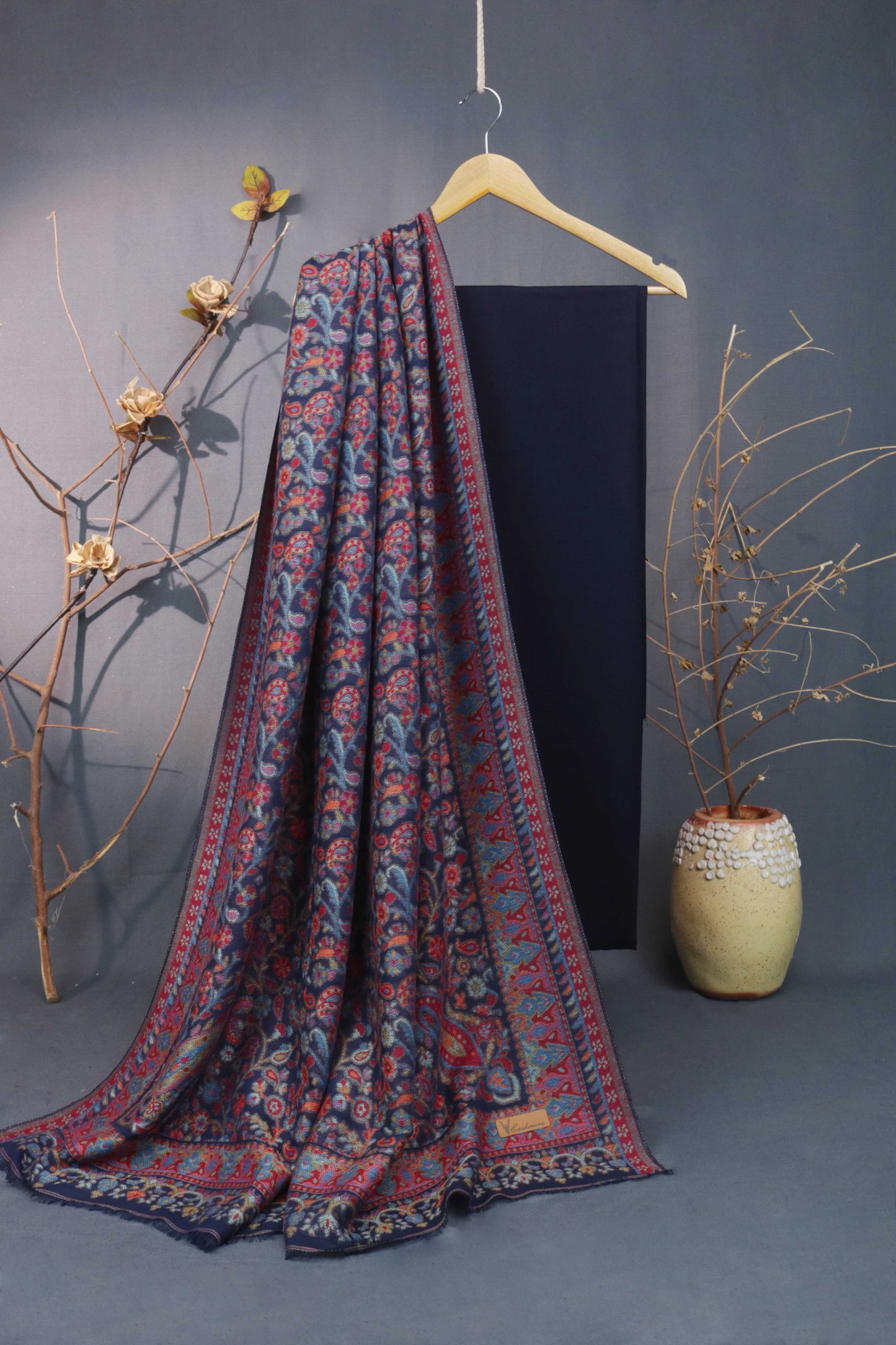 3Piece -Karandi with Wool Shawl KPP274