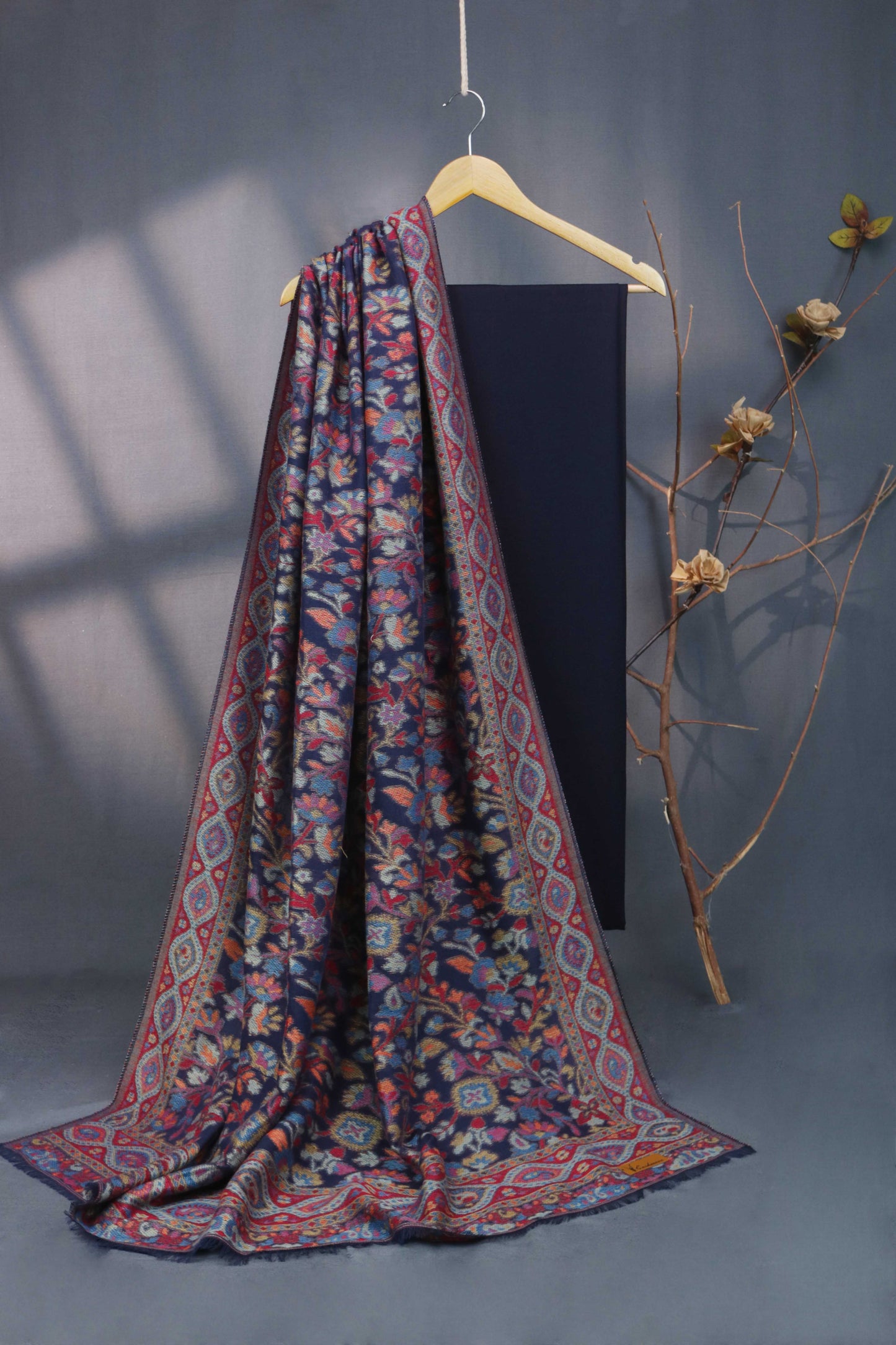 3Piece -Karandi with Wool Shawl KPP275