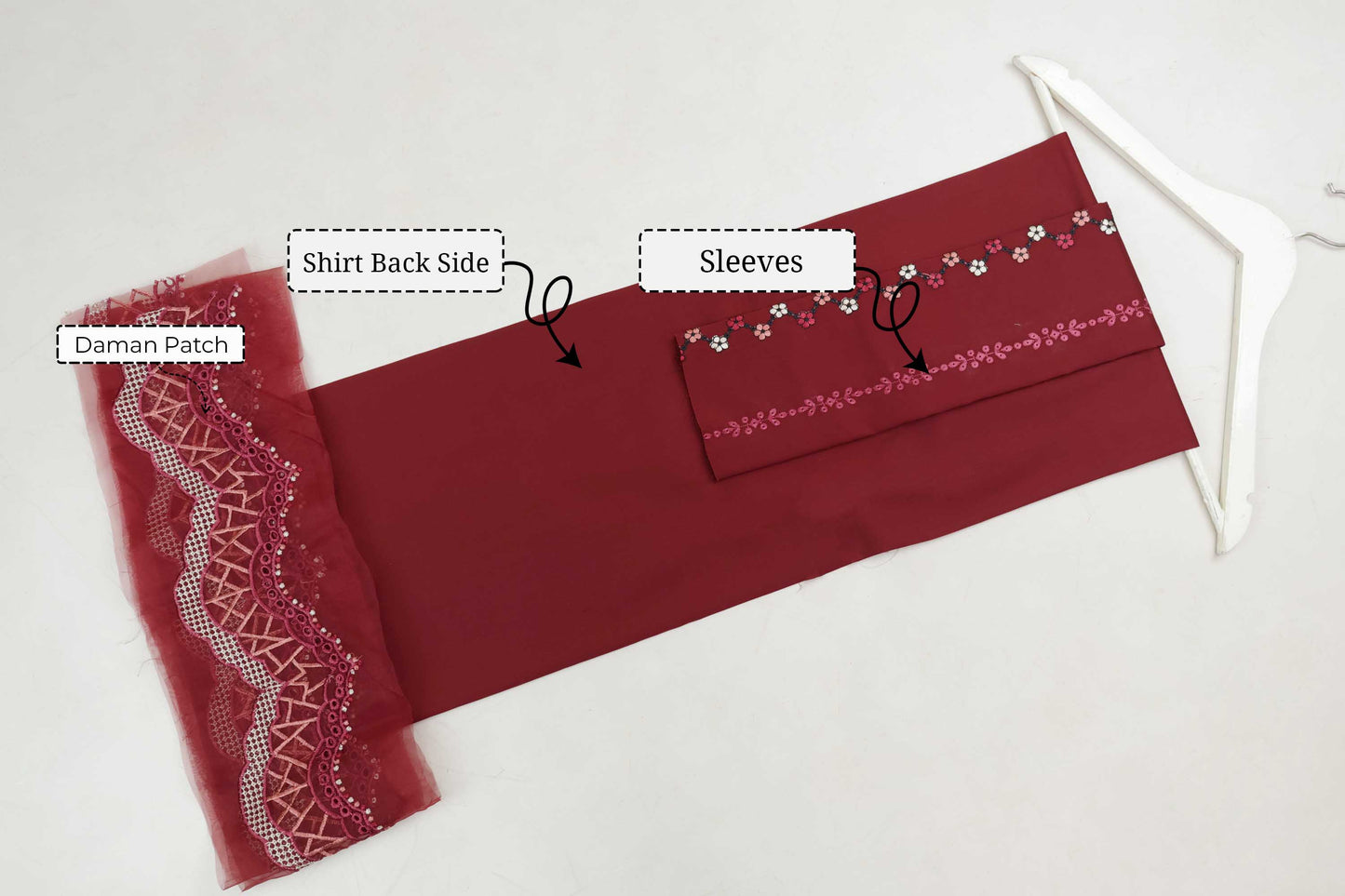 Luxury Lawn Embroidered Suit NV1WR05