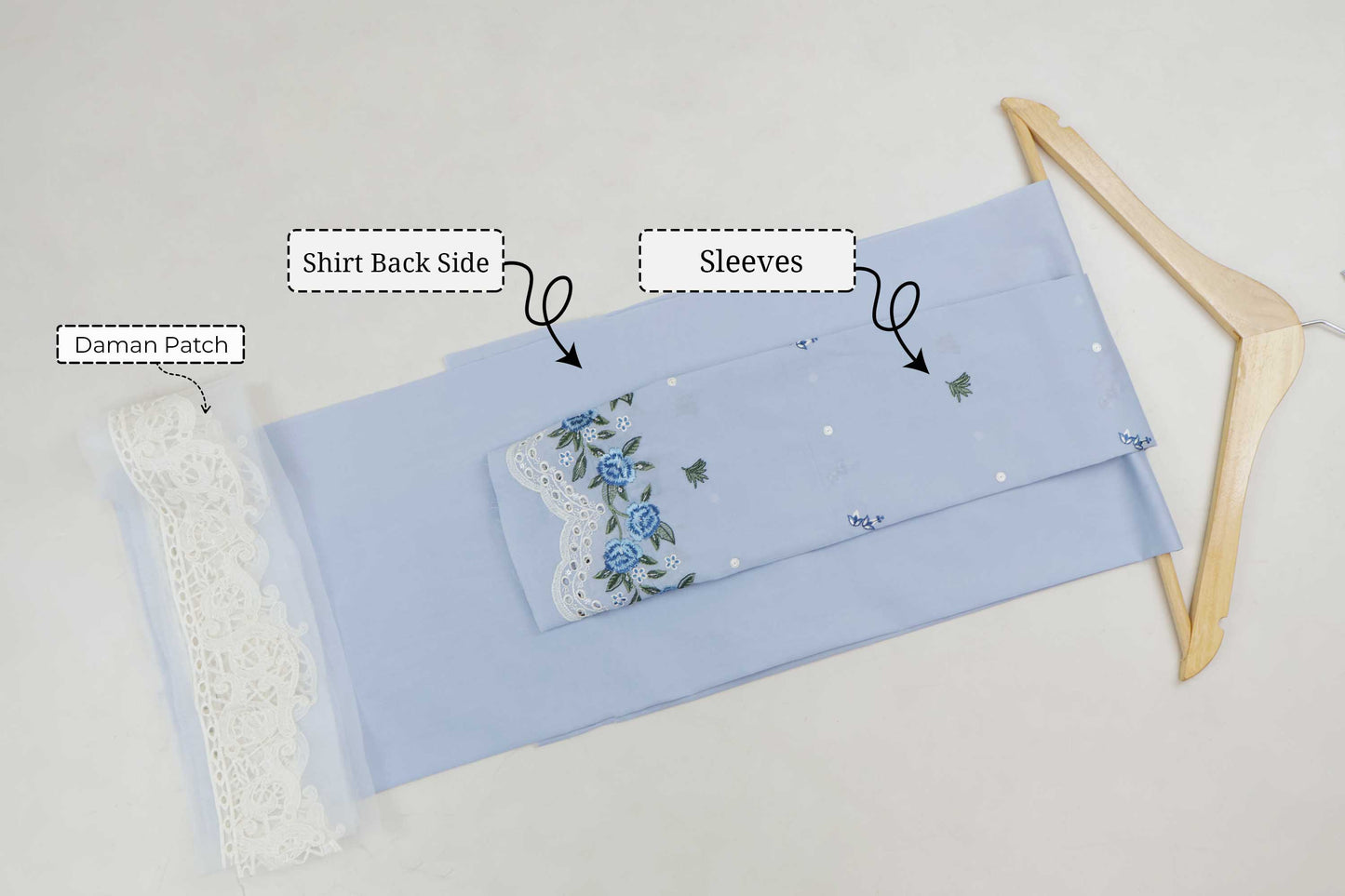 Luxury Lawn Embroidered Suit NV1WR03