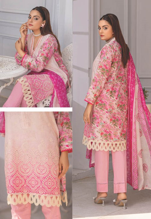 Lawn Embroidered Suit H25WR40