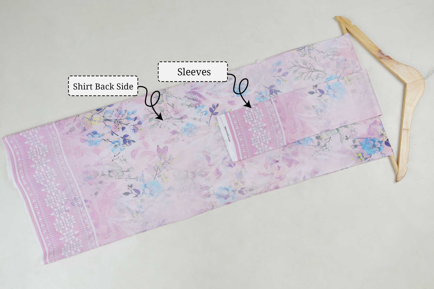 3Piece-Lawn Embroidered Suit V12WR04