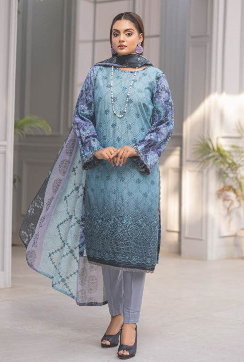 Lawn Embroidered Suit H25WR41
