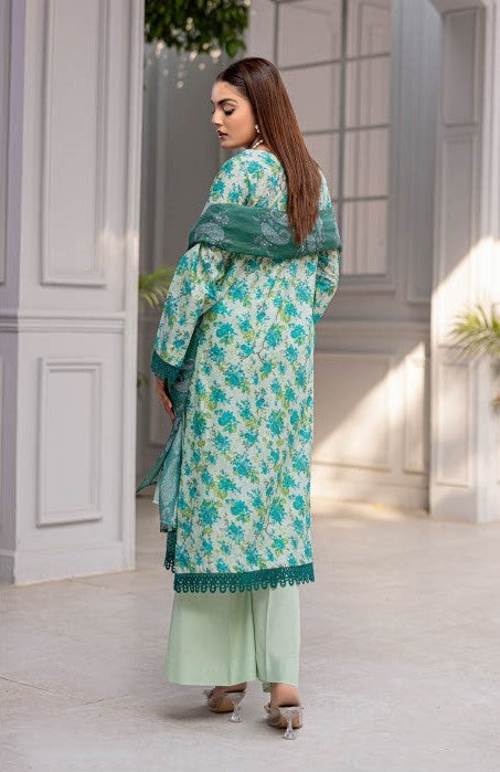 Lawn Embroidered Suit H25WR43