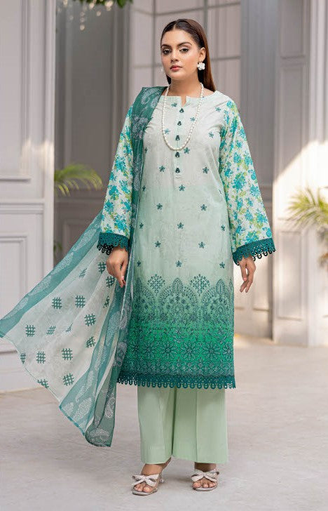 Lawn Embroidered Suit H25WR43