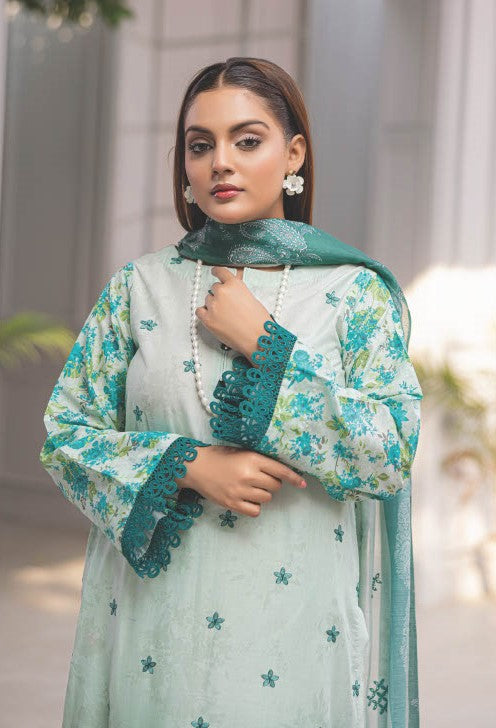 Lawn Embroidered Suit H25WR43