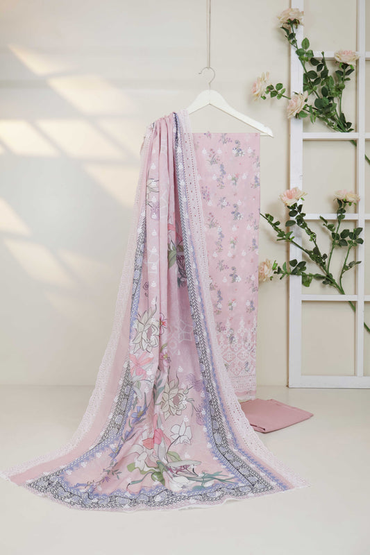 3Piece-Lawn Embroidered Suit V32WR08