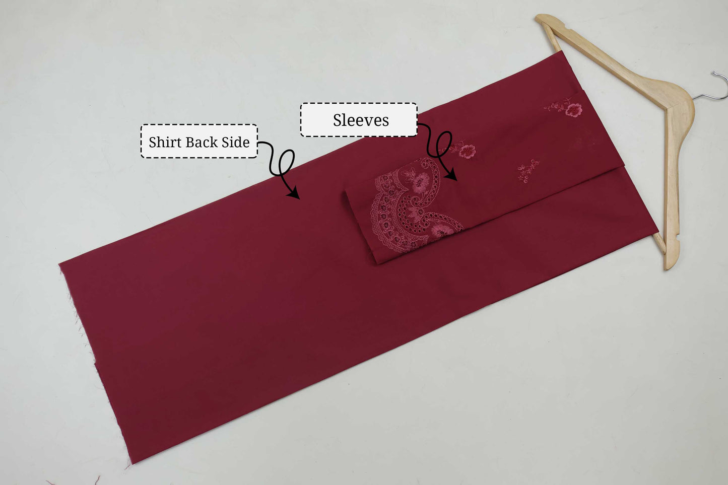 3Piece-Lawn Embroidered Suit V34WR02