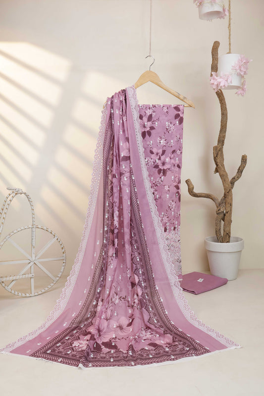 3Piece-Lawn Embroidered Suit V11WR10