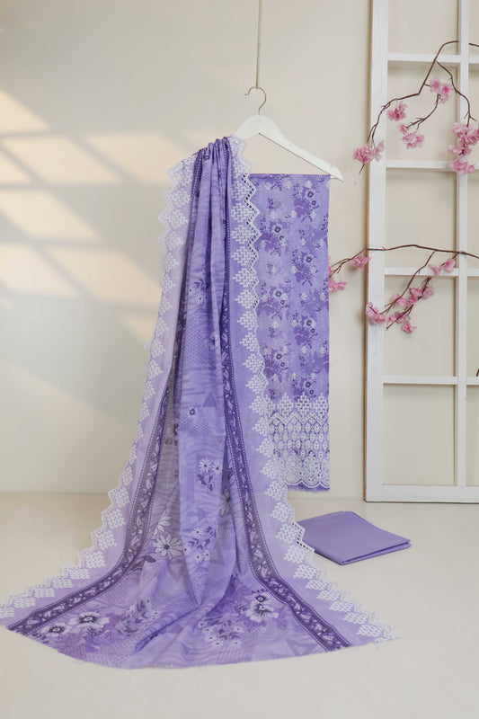 3Piece-Lawn Embroidered Suit v45wr01