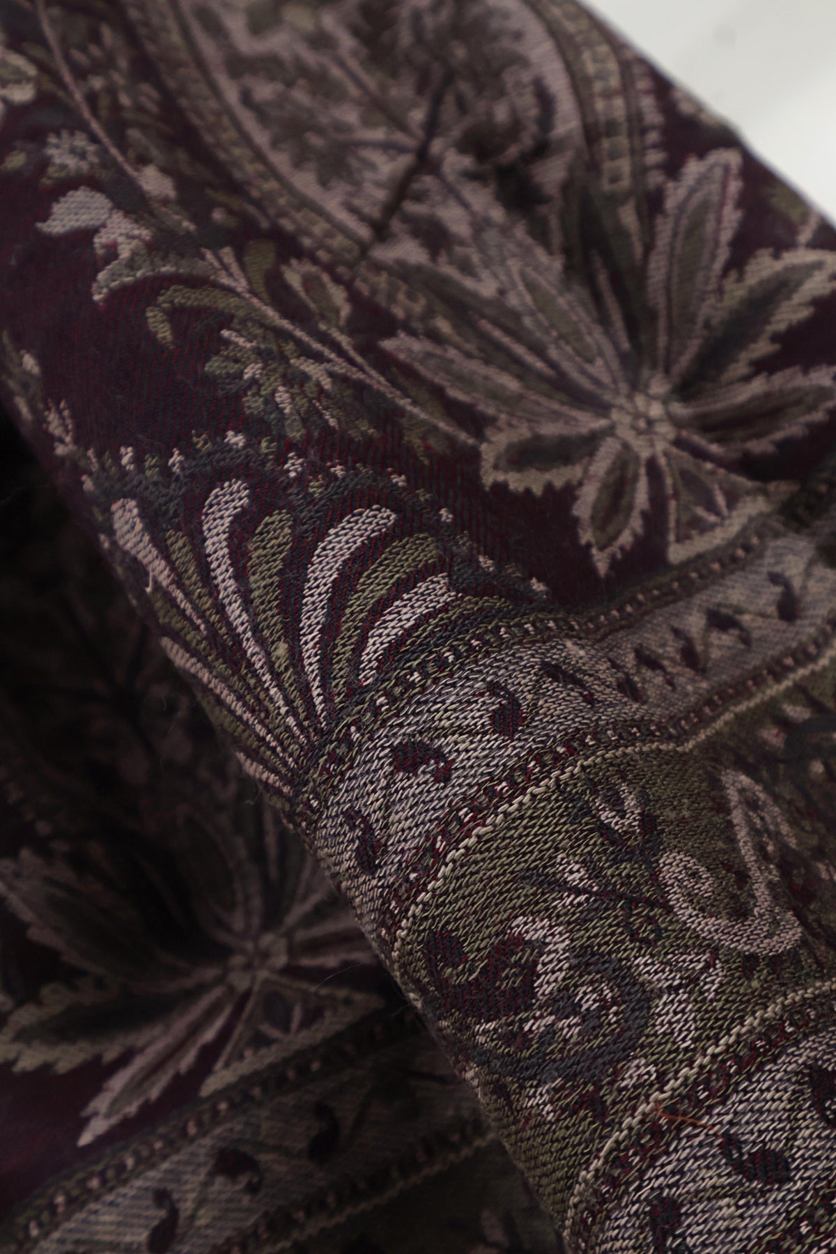 Kani Pashmina Shawl  3874 Mehroon