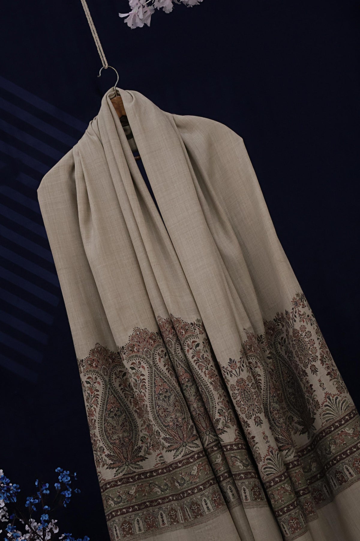 Kani Pashmina Shawl  3874 Skin C