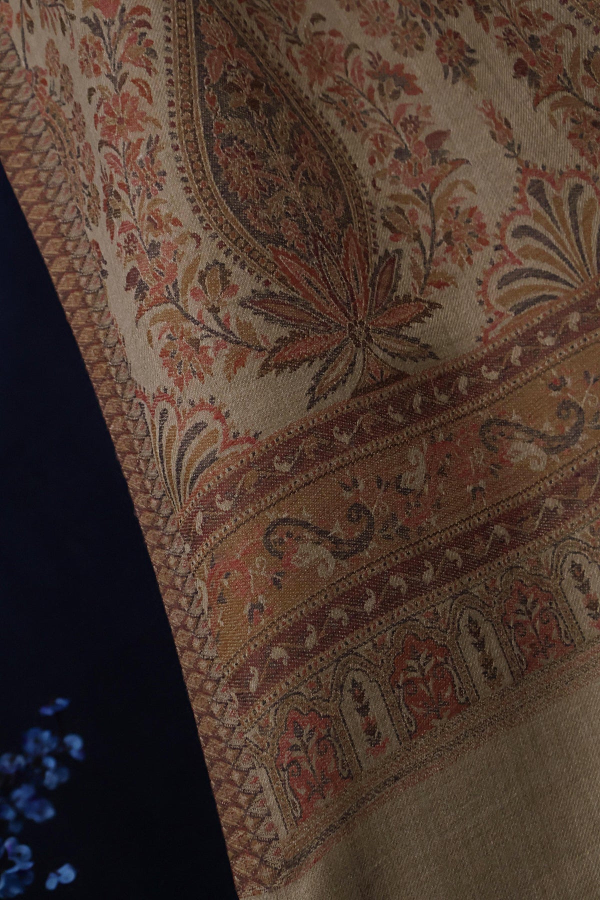 Kani Pashmina Shawl  3874 Skin A