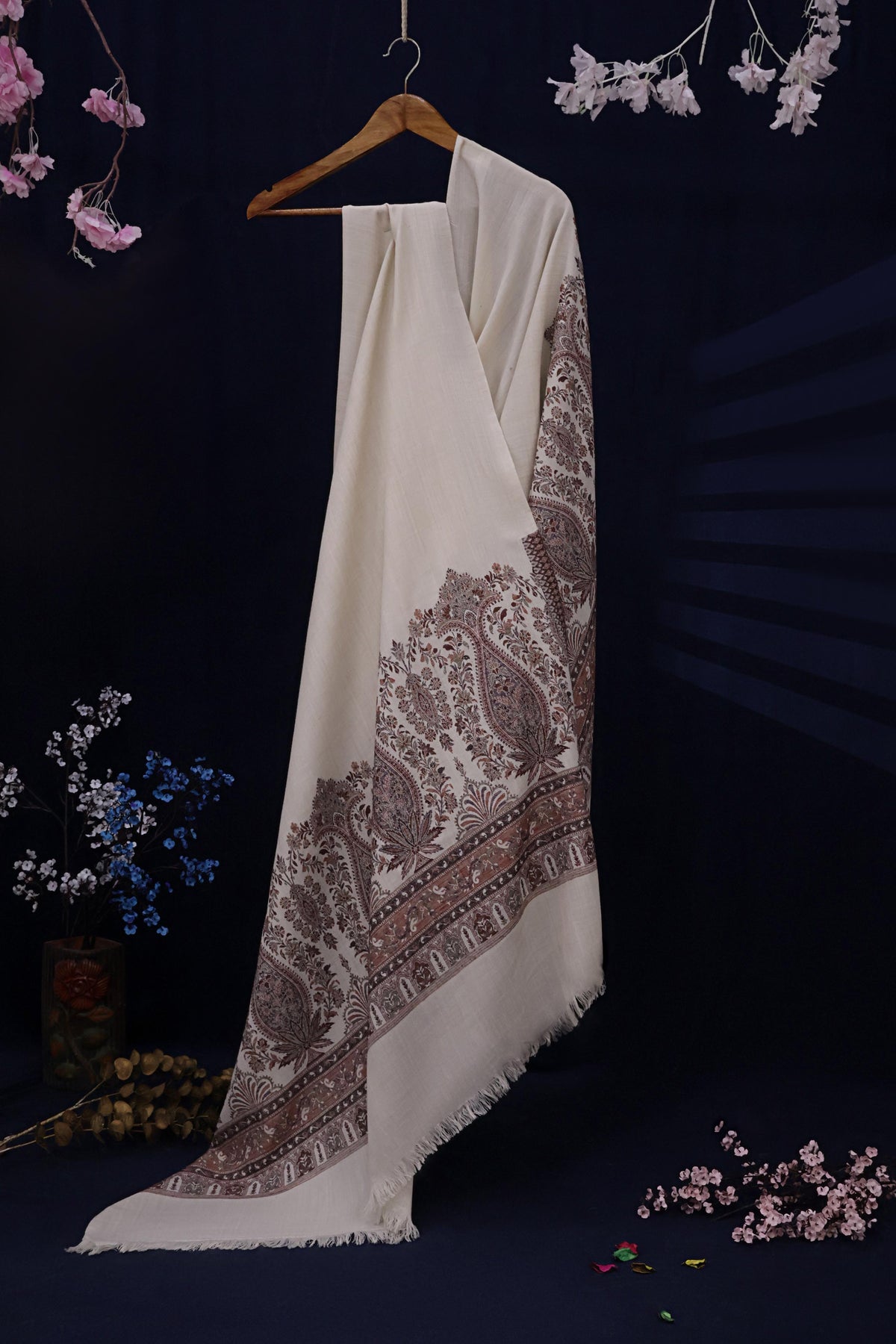 Kani Pashmina Shawl  3874 Skin B
