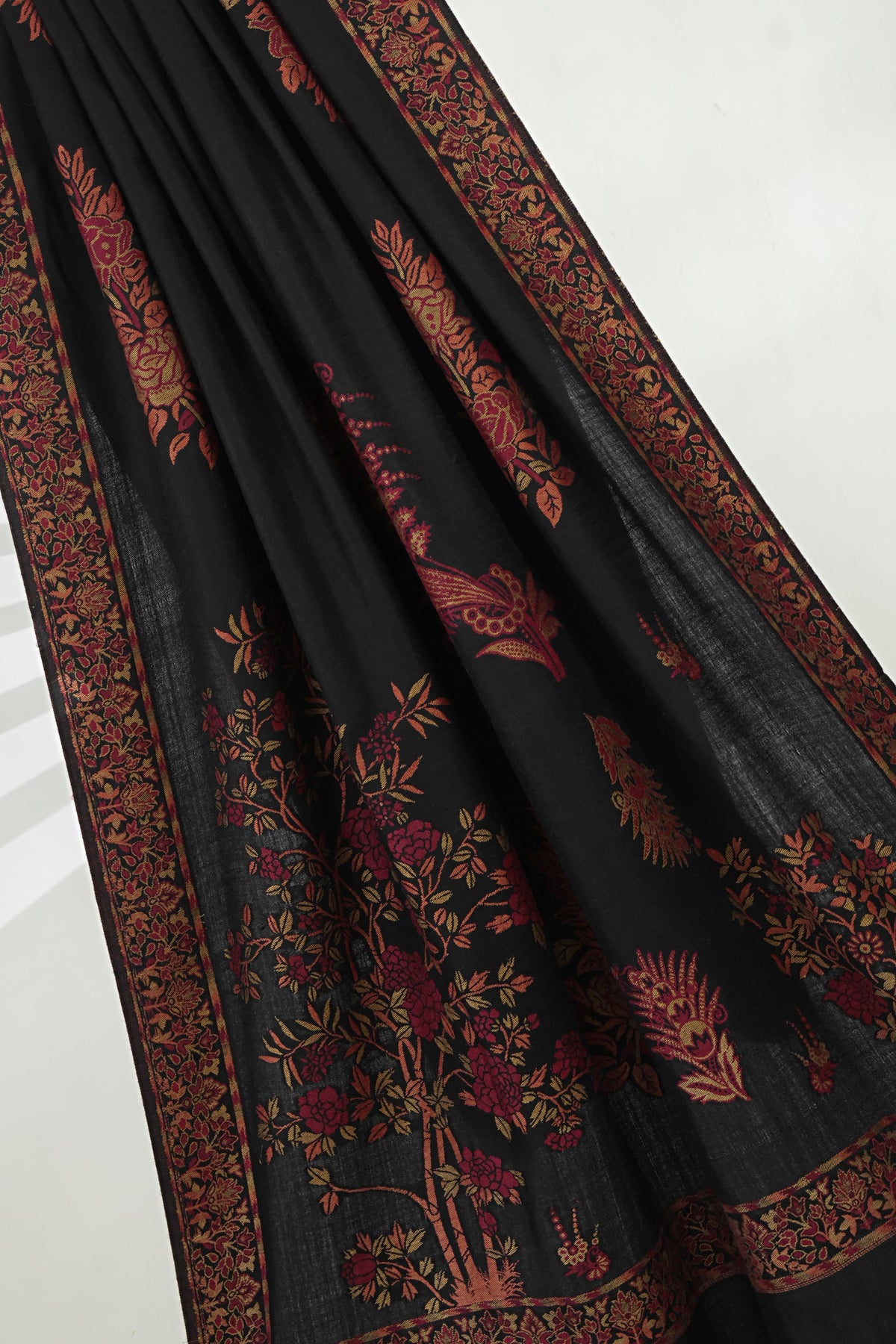 3Piece -Karandi with Pashmina Shawl KP26DMR12
