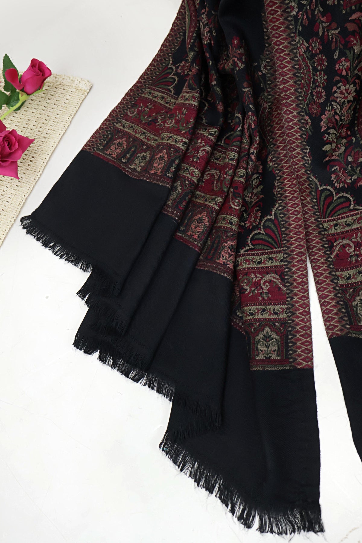 Kani Pashmina Shawl 3874 Black A
