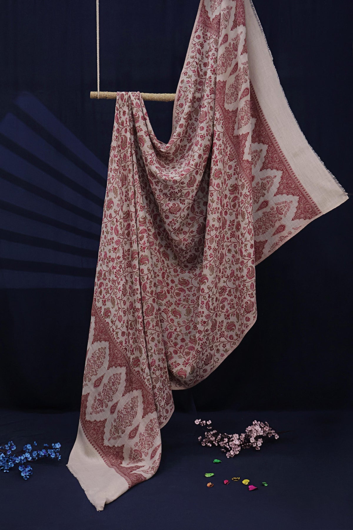 Kani Pashmina Shawl  3968 Skin-A